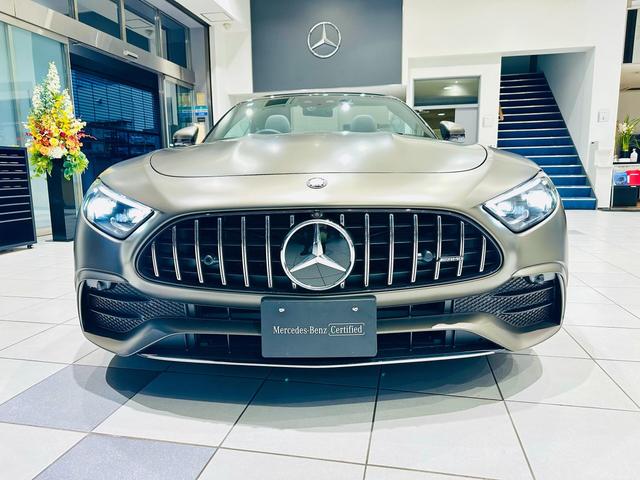 ＳＬ ＳＬ４３　（ＢＳＧ搭載モデル）　ＭＰ２０２４０１　有償色／２１インチＡＭＧアルミ／ヘッドアップ　認定中古車　オートマチックハイビーム　障害物センサー　ＥＴＣ　過給器設定モデル　電動シート　シートヒーター（2枚目）
