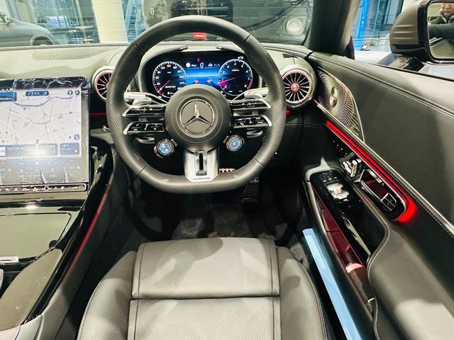 ＳＬ ＳＬ４３　（ＢＳＧ搭載モデル）　ＭＰ２０２４０１　有償色／２１インチＡＭＧアルミ／ヘッドアップ　認定中古車　オートマチックハイビーム　障害物センサー　ＥＴＣ　過給器設定モデル　電動シート　シートヒーター（25枚目）