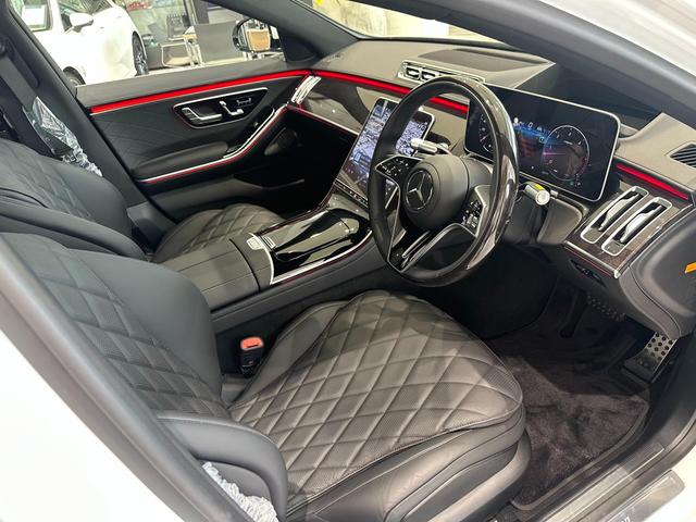 Ｓクラス Ｓ４５０ｄ　４マチック　ＡＭＧラインパッケージ　（ＩＳＧ搭載モデル）　ディーゼルターボ　４ＷＤ　ＭＰ２０２４０２　有償色／ベーシックＰ／ドライバーズＰ／レザー　認定中古車　オートマチックハイビーム　エアサスペンション　ＥＴＣ　電動シート（15枚目）