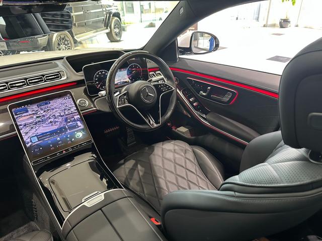 Ｓクラス Ｓ４５０ｄ　４マチック　ＡＭＧラインパッケージ　（ＩＳＧ搭載モデル）　ディーゼルターボ　４ＷＤ　ＭＰ２０２４０２　有償色／ベーシックＰ／ドライバーズＰ／レザー　認定中古車　オートマチックハイビーム　エアサスペンション　ＥＴＣ　電動シート（28枚目）