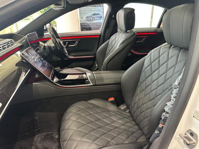 Ｓクラス Ｓ４５０ｄ　４マチック　ＡＭＧラインパッケージ　（ＩＳＧ搭載モデル）　ディーゼルターボ　４ＷＤ　ＭＰ２０２４０２　有償色／ベーシックＰ／ドライバーズＰ／レザー　認定中古車　オートマチックハイビーム　エアサスペンション　ＥＴＣ　電動シート（33枚目）