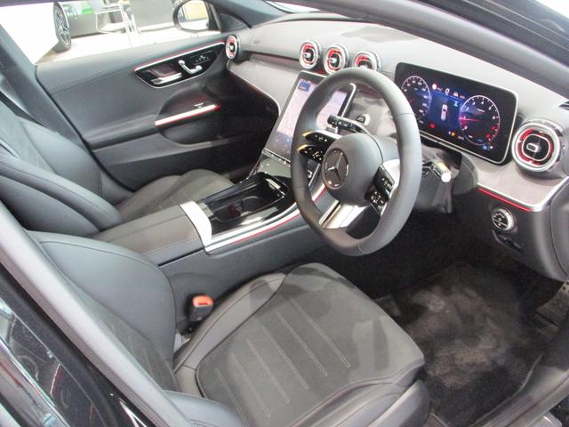 Ｃクラスステーションワゴン Ｃ２００　ステーションワゴン　スポーツ　（ＩＳＧ）　ＭＰ２０２５０２　コラムＭＴモード付９ＡＴ　レーンキープアシスト　アダプティブクルーズコントロール　オートマチックハイビーム　アイドリングストップ　フロント／サイド／バックカメラ（15枚目）