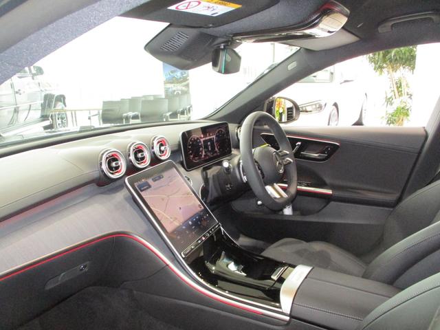 Ｃクラスステーションワゴン Ｃ２００　ステーションワゴン　スポーツ　（ＩＳＧ）　ＭＰ２０２５０２　コラムＭＴモード付９ＡＴ　レーンキープアシスト　アダプティブクルーズコントロール　オートマチックハイビーム　アイドリングストップ　フロント／サイド／バックカメラ（32枚目）