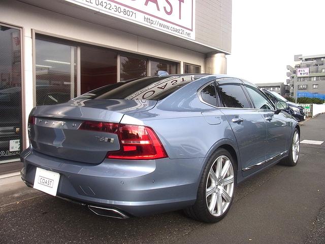 S90 T6 AWD インスクリプション ガラスサンルーフ ファインナッパレザー シートヒーター ベンチレーション ステアリングヒーター マッサージ機能 B&Wプレミアムオーディオ 9インチナビ TV 360カメラ ドラレコ レーダー(3枚目)