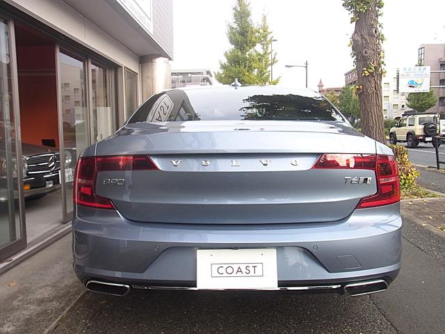 S90 T6 AWD インスクリプション ガラスサンルーフ ファインナッパレザー シートヒーター ベンチレーション ステアリングヒーター マッサージ機能 B&Wプレミアムオーディオ 9インチナビ TV 360カメラ ドラレコ レーダー(5枚目)