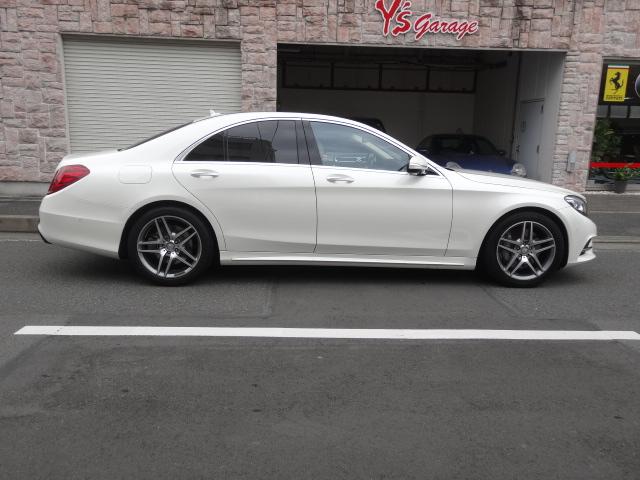 S400hAMGラインラグジュアリPKGサンルーフベージュ革(4枚目)