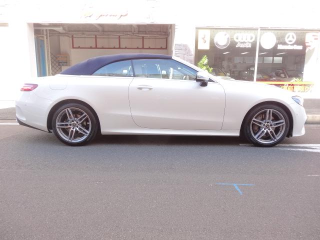E200カブリオレスポーツ1オーナD保証令和5年まで白革青幌(13枚目)