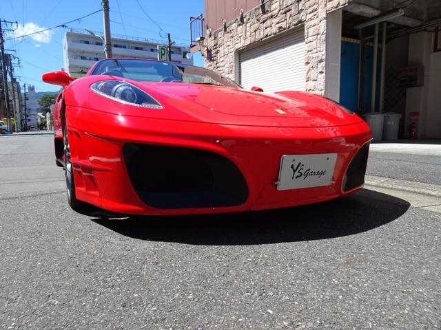 Ｆ４３０スパイダー Ｆ１　正規ディーラー車・ＡＳＩエアロボディキット・ＡＳＩ＆ＩＴＯレーシングコラボエキゾースト可変・カーボンブレーキ・レッドキャリパー・カーボンステアリング・ＢＢＳ１９インチＡＷ・ＯＰＳシートクラッチ６０％（3枚目）