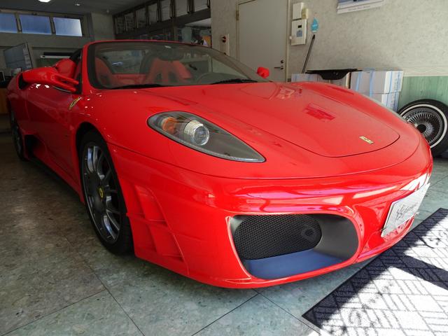 Ｆ４３０スパイダー Ｆ１　正規ディーラー車・ＡＳＩエアロボディキット・ＡＳＩ＆ＩＴＯレーシングコラボエキゾースト可変・カーボンブレーキ・レッドキャリパー・カーボンステアリング・ＢＢＳ１９インチＡＷ・ＯＰＳシートクラッチ６０％（61枚目）