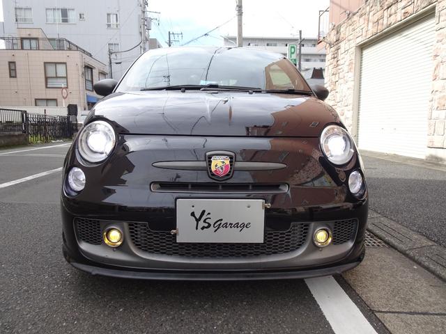 アバルト５９５ コンペティツィオーネ　アッソパルティーレ１７ＡＷ・フォクトランドサスペンション・コニーアブソーバー・ＡＳＳＯエアクリーナ・ブレンボーキャリパー・ドリルドローター・ハーフレザーシート・社外ナビ・レコードモンツァーマフラー（4枚目）