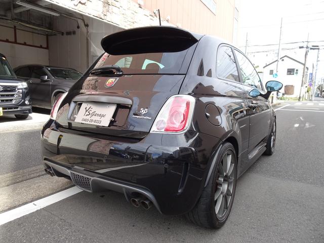 アバルト５９５ コンペティツィオーネ　アッソパルティーレ１７ＡＷ・フォクトランドサスペンション・コニーアブソーバー・ＡＳＳＯエアクリーナ・ブレンボーキャリパー・ドリルドローター・ハーフレザーシート・社外ナビ・レコードモンツァーマフラー（8枚目）