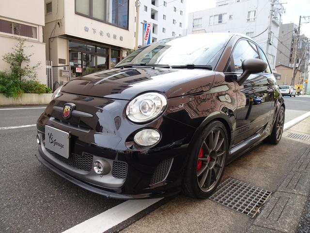 アバルト５９５ コンペティツィオーネ　アッソパルティーレ１７ＡＷ・フォクトランドサスペンション・コニーアブソーバー・ＡＳＳＯエアクリーナ・ブレンボーキャリパー・ドリルドローター・ハーフレザーシート・社外ナビ・レコードモンツァーマフラー（9枚目）