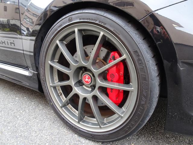 アバルト５９５ コンペティツィオーネ　アッソパルティーレ１７ＡＷ・フォクトランドサスペンション・コニーアブソーバー・ＡＳＳＯエアクリーナ・ブレンボーキャリパー・ドリルドローター・ハーフレザーシート・社外ナビ・レコードモンツァーマフラー（14枚目）