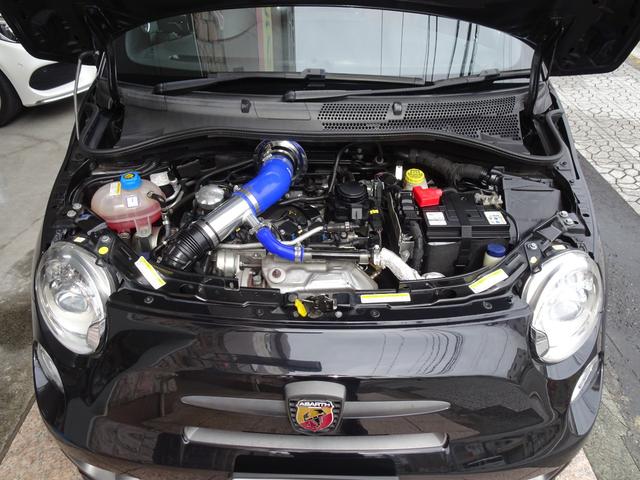 アバルト５９５ コンペティツィオーネ　アッソパルティーレ１７ＡＷ・フォクトランドサスペンション・コニーアブソーバー・ＡＳＳＯエアクリーナ・ブレンボーキャリパー・ドリルドローター・ハーフレザーシート・社外ナビ・レコードモンツァーマフラー（20枚目）