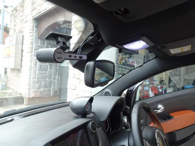 アバルト５９５ コンペティツィオーネ　アッソパルティーレ１７ＡＷ・フォクトランドサスペンション・コニーアブソーバー・ＡＳＳＯエアクリーナ・ブレンボーキャリパー・ドリルドローター・ハーフレザーシート・社外ナビ・レコードモンツァーマフラー（34枚目）