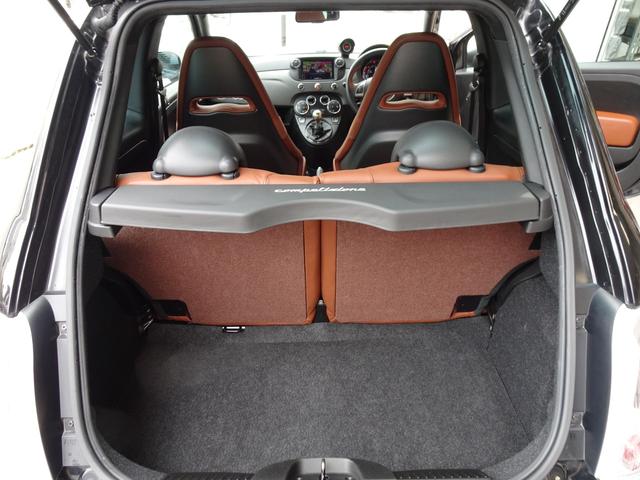 アバルト５９５ コンペティツィオーネ　アッソパルティーレ１７ＡＷ・フォクトランドサスペンション・コニーアブソーバー・ＡＳＳＯエアクリーナ・ブレンボーキャリパー・ドリルドローター・ハーフレザーシート・社外ナビ・レコードモンツァーマフラー（38枚目）