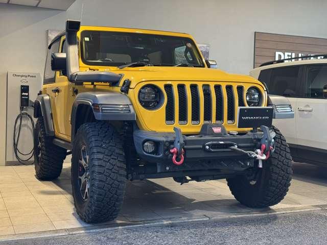 ジープ・ラングラー ルビコン・ソフトトップ ワンオーナー 認定中古車 ドライブレコーダー 禁煙車 マッドテレーンタイヤ 地上デジタルチューナー LEDヘッドライト シートヒーター(6枚目)