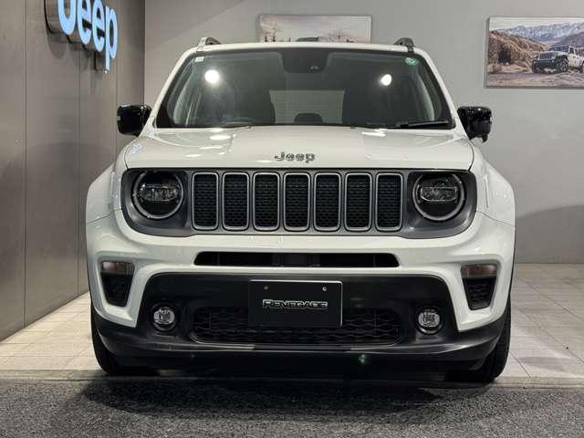 ジープ・レネゲード リミテッド 認定中古車 1オーナー ドラレコ TVチューナー禁煙車 18か月距離無制限保証 レザーシート シートヒーター ハンドルヒーター(5枚目)