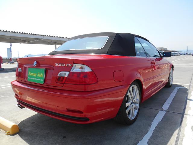 330Ciカブリオーレ 黒革 社外ナビ ETC キセノン(8枚目)