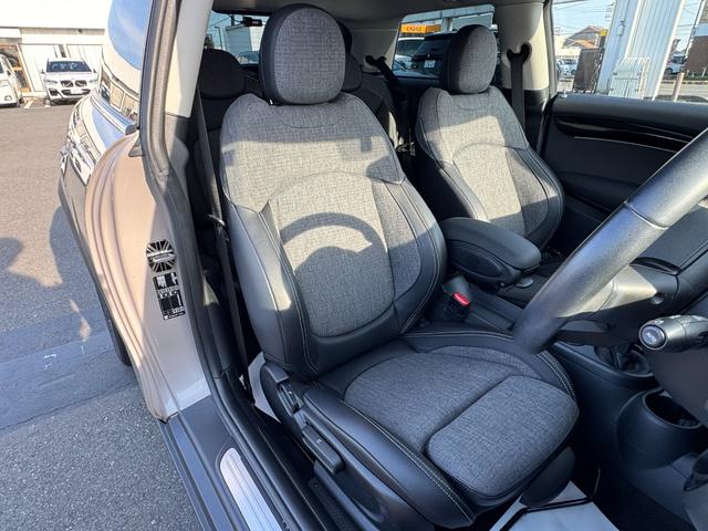 MINI クーパー タッチパネルナビ リヤカメラ シートヒーター 黒半革シート 16インチAW アクティブクルーズコントロール ドライビングアシスト Bluetooth コンフォートアクセス 1オーナー 禁煙車(31枚目)