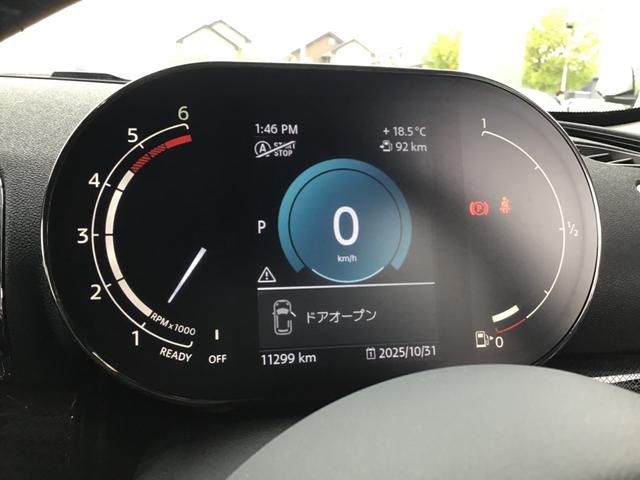 ＭＩＮＩ クーパーＤ　クラブマン　クラシック・トリム　ＬＥＤヘッドライト　クルーズコントロール　ドライブアシスト　リアカメラ　前後パークディスタンスコントロール　コンフォートアクセス　アンビエントライト　アップルカープレイ　ＥＴＣ車載器　クラシックトリム（40枚目）