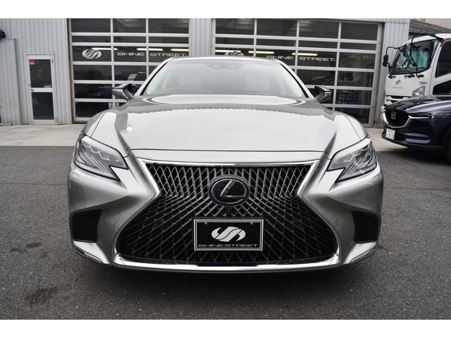 ＬＳ ＬＳ５００ｈ　エグゼクティブ　２０クロームＡＷ　サンルーフ　全席パワーシート　リアエンター＆オットマン　白革シート（ヒーター＆クーラー）　アダプティブクルーズ　全周囲カメラ　レーンキープ　マークレビンソン　法人１オーナー禁煙車（2枚目）