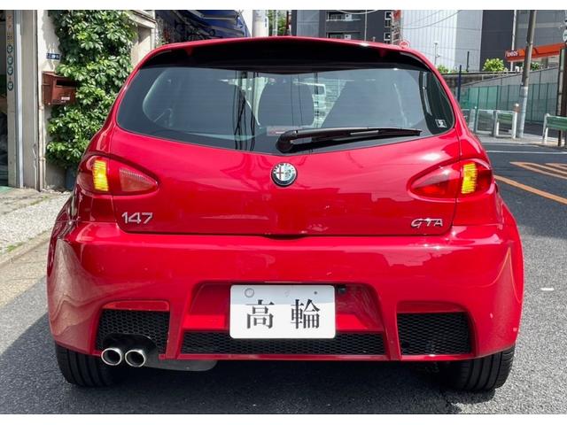 アルファ１４７ ＧＴＡ　禁煙車	左ハンドル　フロア６ＭＴ（3枚目）