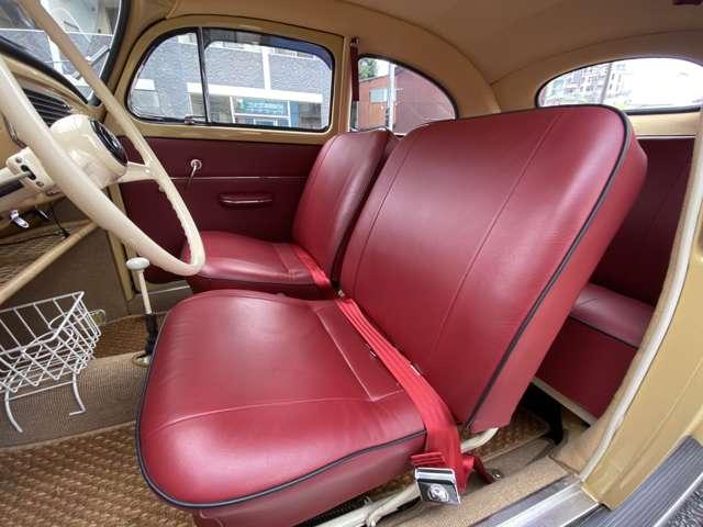 タイプI オーバルウインドウ フルレストア車両 スポルトマチック改装 クーラー ディスクブレーキ(13枚目)