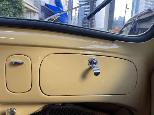 タイプI オーバルウインドウ フルレストア車両 スポルトマチック改装 クーラー ディスクブレーキ(21枚目)