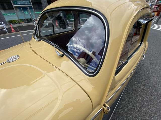 タイプI オーバルウインドウ フルレストア車両 スポルトマチック改装 クーラー ディスクブレーキ(45枚目)