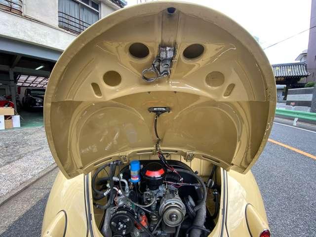 タイプI オーバルウインドウ フルレストア車両 スポルトマチック改装 クーラー ディスクブレーキ(67枚目)