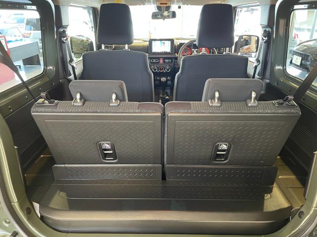 ジムニーシエラ ＪＣ　純正ナビＴＶ／ＤＶＤ／Ｂｌｕｅｔｏｏｔｈ／ＵＳＢ／バックモニター／ＥＴＣ／オプショングリル／スペアタイヤカバー／サイドバイザー／フロアマット／フロアライト／クルコン／デュアルセンサーブレーキサポート（18枚目）