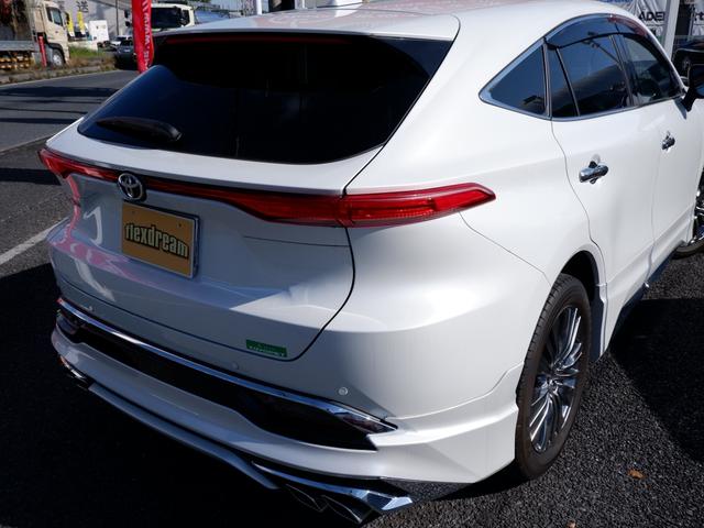 ハリアー Ｚ　レザーパッケージ　モデリスタカスタム　１オーナー　ＴＳＳ　全方位モニター　ＪＢＬサウンド　純正１２．３インチナビ　ＥＴＣ２．０　デジタルインナーミラー　シートエアコン　ステアリングヒーター　パワーバックドア（8枚目）