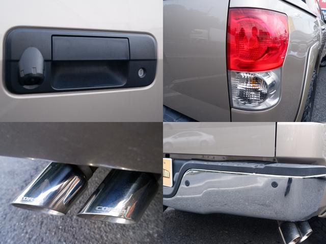 タンドラ クルーマックス リミテッド V8 新車並行 2WD BWオーバーフェンダー LINE-X荷台 ハードトノカバー 新品ヘッドライト CORSA2本出しマフラー チルト&スライドサンルーフ レッドロックレザー内装 シートヒーター(9枚目)