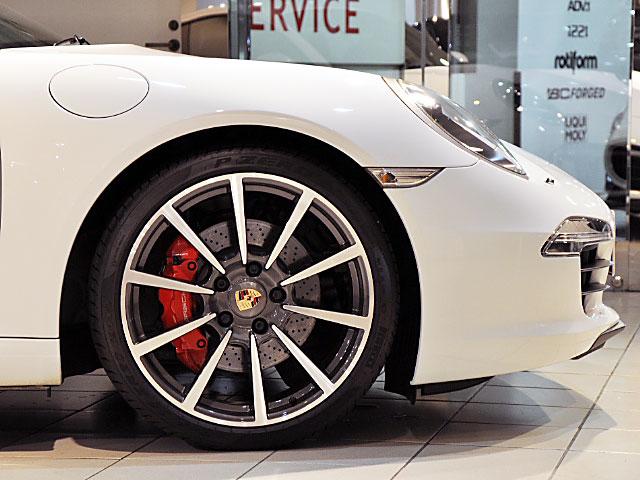 911カレラS 右H禁煙車 ディーラー車 スポクロ 黒革(4枚目)