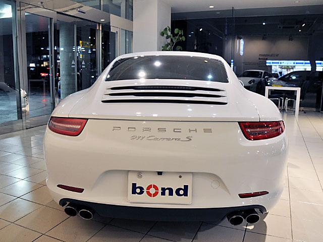 911カレラS 右H禁煙車 ディーラー車 スポクロ 黒革(6枚目)