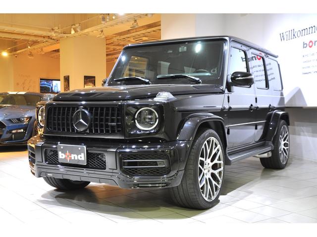 Ｇ６３　ＢＲＡＢＵＳ　２３インチＡＷ　ＢＲＡＢＵＳマフラー　ＢＲＡＢＵＳフロントスポイラー　ブラックアウト　ダウンサス(2枚目)