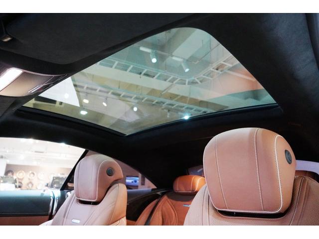 Ｓクラス Ｓ６３　４マチック＋　クーペ　ＢＣＦｏｒｇｅｄ２２インチ鍛造ホイール　後期型　左ハンドル　ダイナミックパッケージ　ブラウンレザーインテリア　パノラマガラスルーフ　ベンチレーションシート（31枚目）