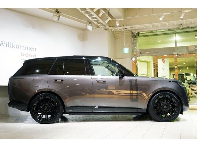 レンジローバー ローンチエディション 特別限定15台 23インチアロイホイール パーフォレイテッドセミアニリンレザー 24ウェイ電動フロントシート シートクーラー ホットストーンマッサージ リアエグゼクティブクラスコンフォートプラスシート(6枚目)