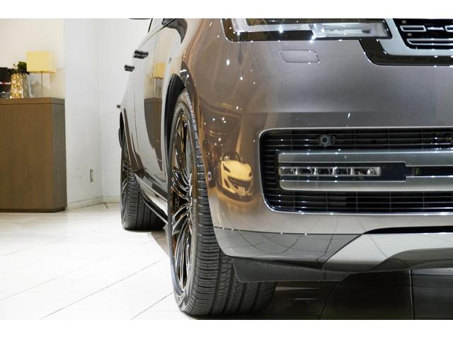 レンジローバー ローンチエディション 特別限定15台 23インチアロイホイール パーフォレイテッドセミアニリンレザー 24ウェイ電動フロントシート シートクーラー ホットストーンマッサージ リアエグゼクティブクラスコンフォートプラスシート(8枚目)