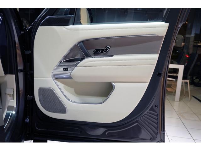 レンジローバー ローンチエディション 特別限定15台 23インチアロイホイール パーフォレイテッドセミアニリンレザー 24ウェイ電動フロントシート シートクーラー ホットストーンマッサージ リアエグゼクティブクラスコンフォートプラスシート(19枚目)