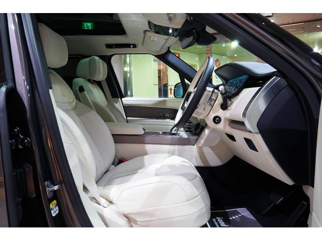 レンジローバー ローンチエディション 特別限定15台 23インチアロイホイール パーフォレイテッドセミアニリンレザー 24ウェイ電動フロントシート シートクーラー ホットストーンマッサージ リアエグゼクティブクラスコンフォートプラスシート(25枚目)