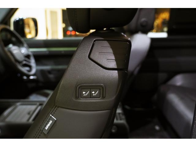 ディフェンダー 90X-ダイナミックHSE P300 75th Limited Edition(限定75台) ファブリックルーフ(格納式) 14way電動シート(ヒーター&クーラー付き) コールドクライメートパック 急速クーラーボックス(36枚目)