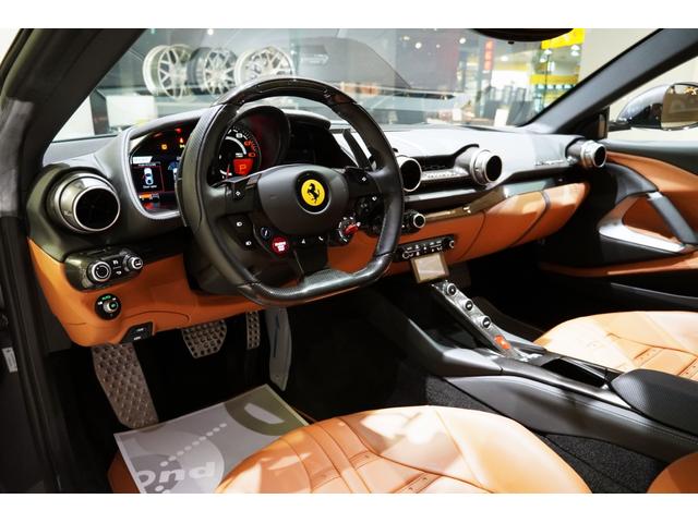 ８１２スーパーファスト ベースグレード　カーボンドライバーゾーン＋ＬＥＤステアリング　カーボンセンターブリッジ　ダッシュインサートカーボン　　Ｆリフター　パッセンジャーディスプレイ　ＡＬ１３鍛造ＡＷ　ＮＯＶＩＴＥＣスポーツスプリング（23枚目）