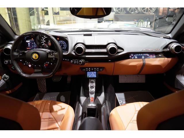 ８１２スーパーファスト ベースグレード　カーボンドライバーゾーン＋ＬＥＤステアリング　カーボンセンターブリッジ　ダッシュインサートカーボン　　Ｆリフター　パッセンジャーディスプレイ　ＡＬ１３鍛造ＡＷ　ＮＯＶＩＴＥＣスポーツスプリング（35枚目）