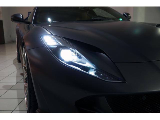 ８１２スーパーファスト ベースグレード　カーボンドライバーゾーン＋ＬＥＤステアリング　カーボンセンターブリッジ　ダッシュインサートカーボン　　Ｆリフター　パッセンジャーディスプレイ　ＡＬ１３鍛造ＡＷ　ＮＯＶＩＴＥＣスポーツスプリング（50枚目）