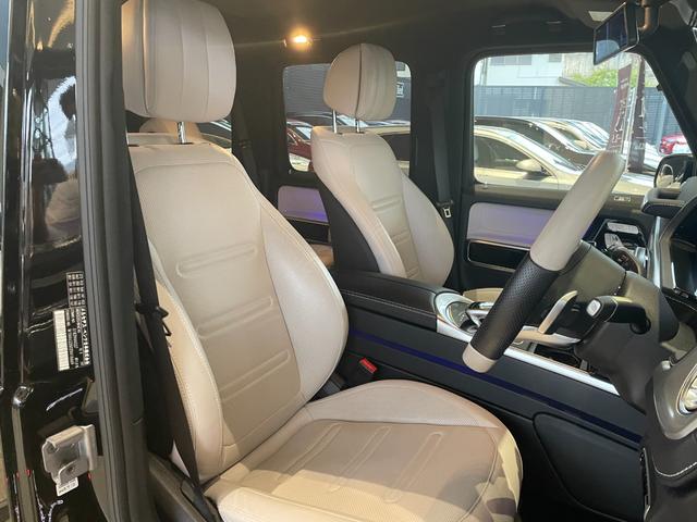 Ｇクラス Ｇ４００ｄ　ＡＭＧライン　弊社下取／ＡＭＧライン／Ｇマニュファクトゥーアプログラム／ラグジュアリーＰ／メモリー付きパワーシート／純正ドラレコ前後／ダブルエアコン／ベンチレーター／白内装／パノラマサンルーフ／本革シート／記録簿／（5枚目）