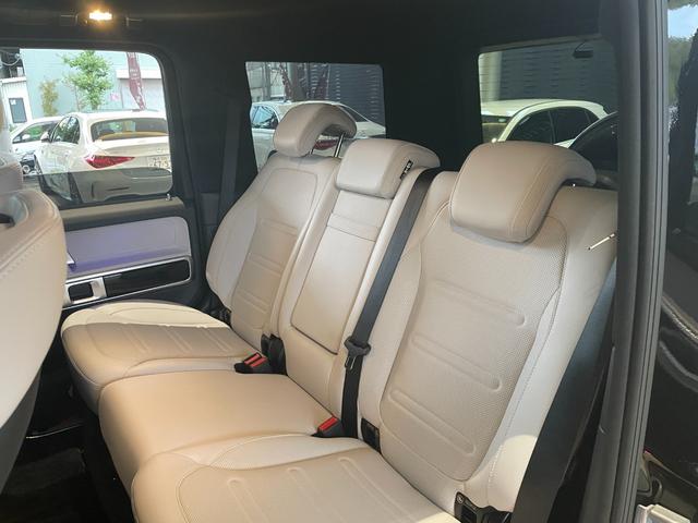 Ｇクラス Ｇ４００ｄ　ＡＭＧライン　弊社下取／ＡＭＧライン／Ｇマニュファクトゥーアプログラム／ラグジュアリーＰ／メモリー付きパワーシート／純正ドラレコ前後／ダブルエアコン／ベンチレーター／白内装／パノラマサンルーフ／本革シート／記録簿／（34枚目）