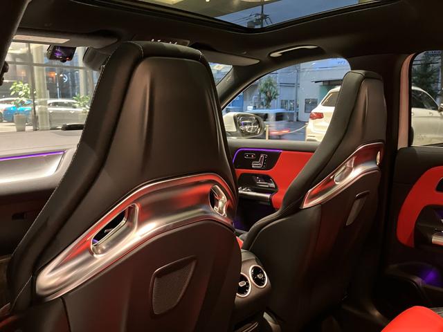 GLAクラス GLA45 S 4マチック+ 弊社デモカー/後期モデル/赤内装/アドバンスドP/AMGパフォーマンスP/パノラマサンルーフ/シートヒーター/ベンチレーター/本革シート/メモリー付きパワーシート/HUD/ブルメスター/禁煙/記録簿(33枚目)