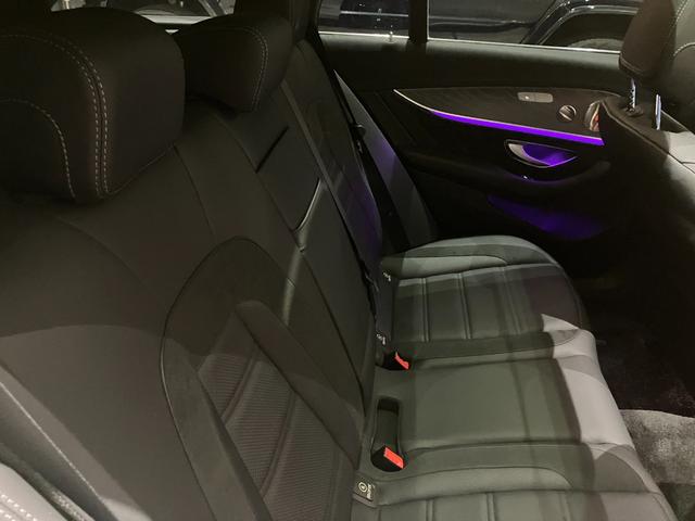 Eクラスステーションワゴン  パノラマサンルーフ/レザーEX/本革シート/アンビエントライト64色/ダブルエアコン/パヒュームアトマイザー付/シートヒーター/ベンチレーター/ドライブレコーダー付/電動トランク/ブルメスター(43枚目)